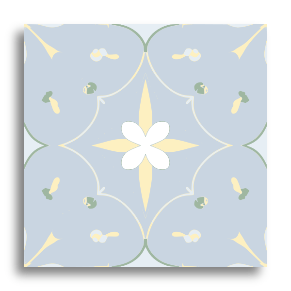 Encaustica Floralis Symmetra (Sample.250905.ypujd)