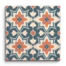 Encaustic Blossom of Terracotta Dreams (Sample.250825.hhrwt)