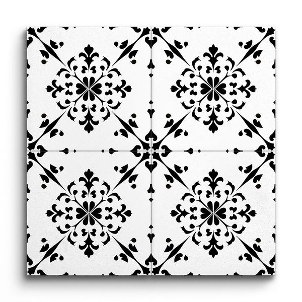 Encaustic Floralis Radialis Charm (Sample.250715.zlsde)