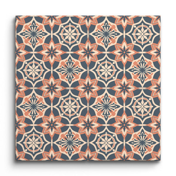 Encaustic Starflower Harmony Tile (Sample.250825.nyvir)