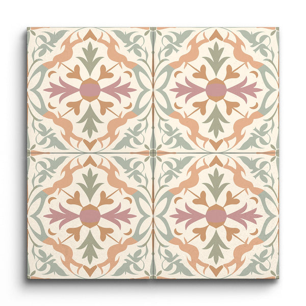 Carreau d&#39;Harmonie Encaustique  (Sample.250905.zmqpa)